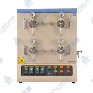 4通道管式爐（Φ50mm剛玉管，最高溫度1500℃）