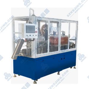 圓柱型電池套管?chē)姶a機(jī)