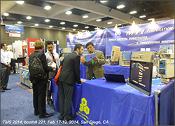 科晶聯(lián)盟-美國MTI參加美國TMS大會