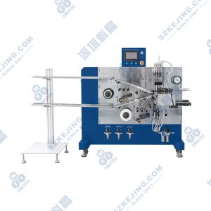 自動(dòng)貼膠圓柱形卷繞機(jī)