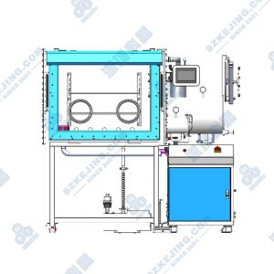前開(kāi)門(mén)式單節(jié)單面單工位手套箱