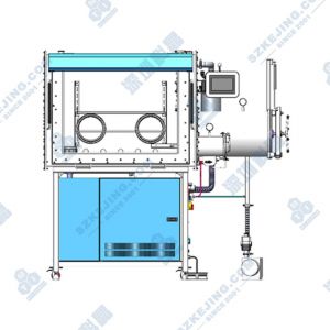 前開(kāi)門(mén)式單節(jié)單面單工位手套箱（一體式）
