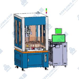 21700 圓柱蓋帽與連接片極耳激光焊接機(jī)
